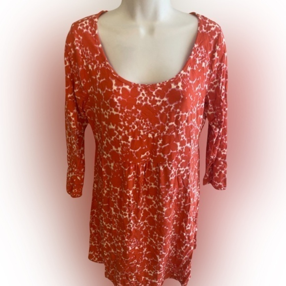Boden Mini Dress - USA 10 red , white cotton